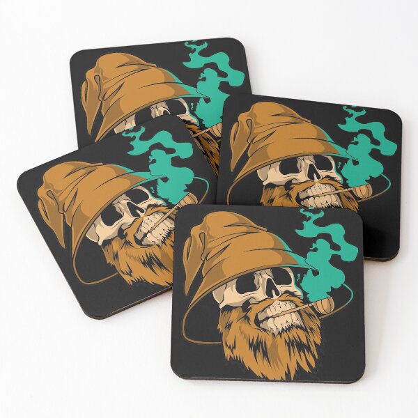 Item preview, big ol' wizard skull designed and sold by 1DesignDude1.