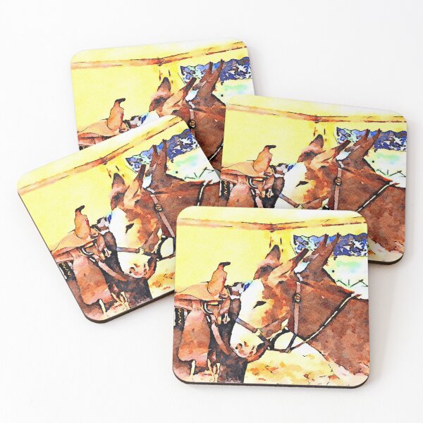 Item preview, Two donkeys in the stable designed and sold by Giuseppe Cocco.