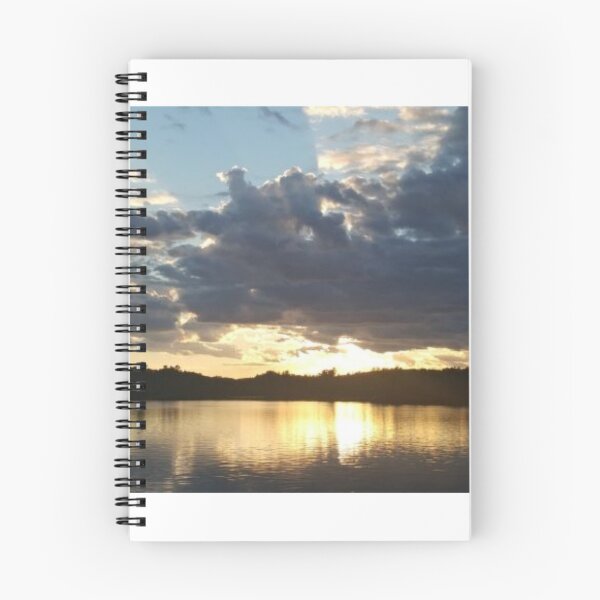 Item preview, Blue Lake Sunset designed and sold by NemahaHillArts.
