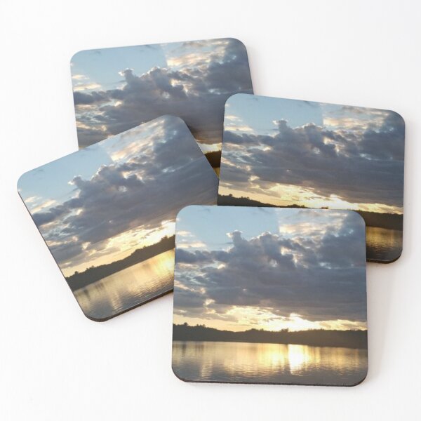 Item preview, Blue Lake Sunset designed and sold by NemahaHillArts.