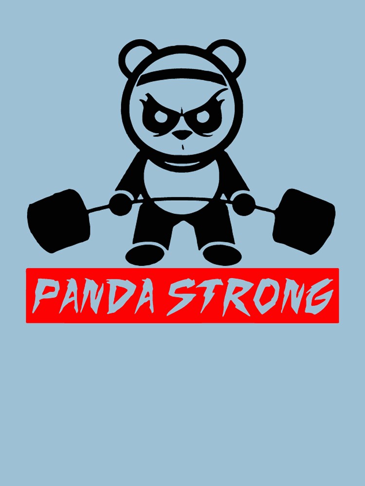 panda strong shirt