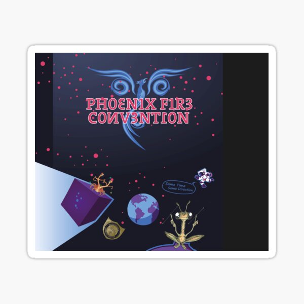 Item preview, Flyer design Phoenix Fire Convention 2017 designed and sold by PFCPhoenix.