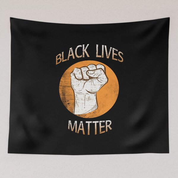 Item preview, Black Lives Matter Anti Racism Solidarity Fist designed and sold by BullDesignsShop.