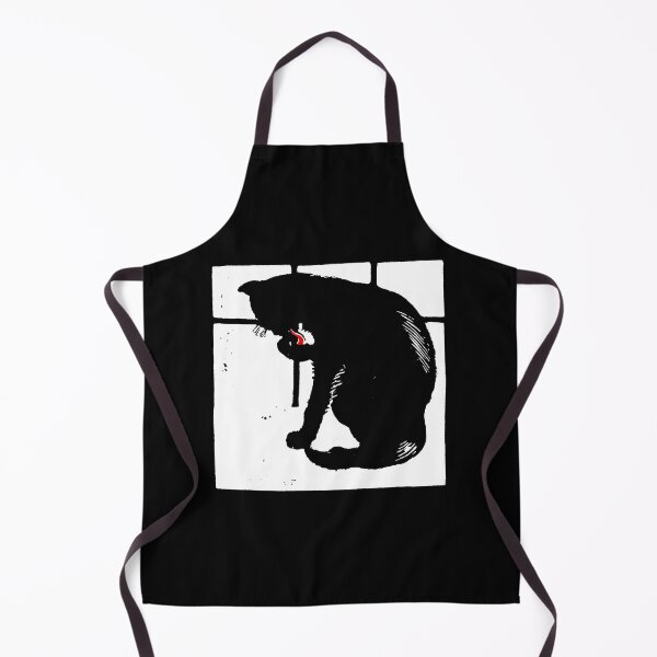 Artikelvorschau, Victorian Woodcut Black Cat entworfen und verkauft von Pixelchicken.