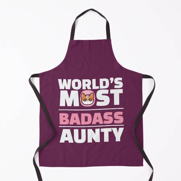 Item preview, Worlds Most Badass Aunty - Cat Lovers Gifts designed and sold by VikGen.