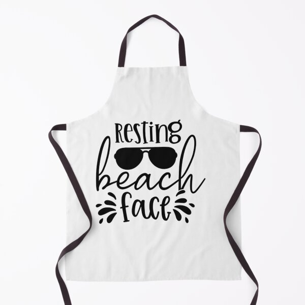 Item preview, Resting beach face designed and sold by SasKloset.