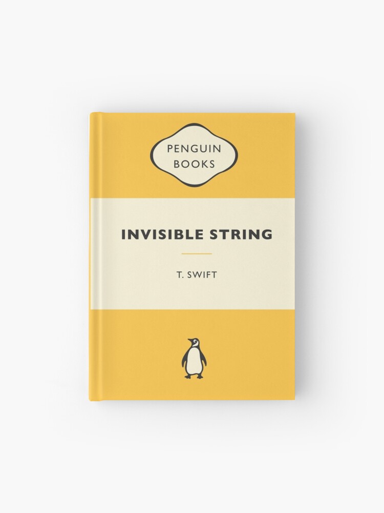 invisible string book cover Hardcover Journal for Sale by
