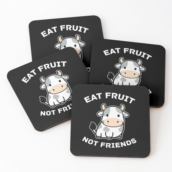 Item preview, Eat Fruit Not Friends Vegan Vegetarian Fruitarian  designed and sold by deannabalestra.