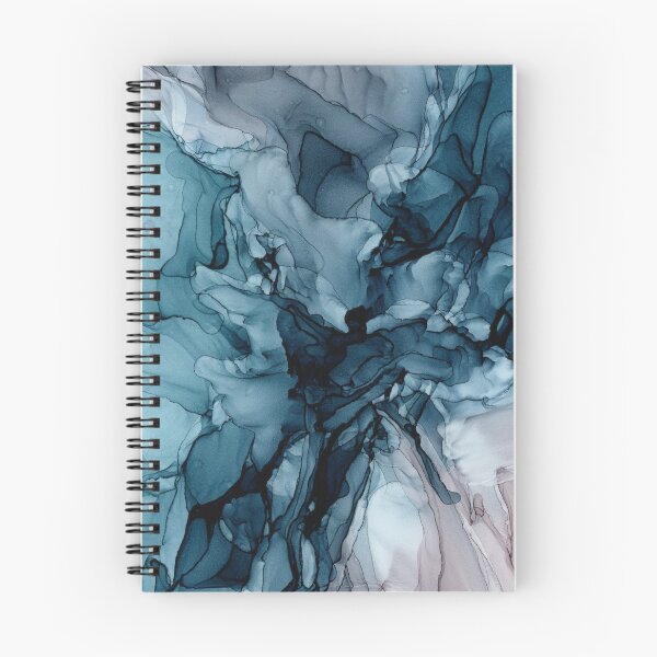 Item preview,  Blue Seas Mauve Sand Abstract Flow Painting  designed and sold by Elizabeth  Karlson.