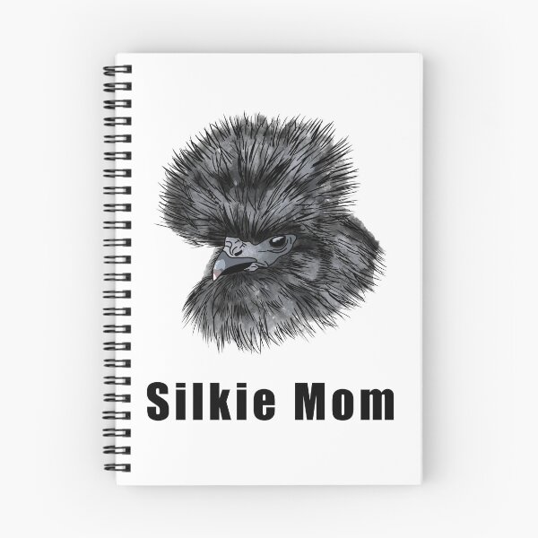 Item preview, Silkie Mom with Adorable Silkie Chicken and it's Fluffy Poof of Feathers designed and sold by PrettyLittlePic.