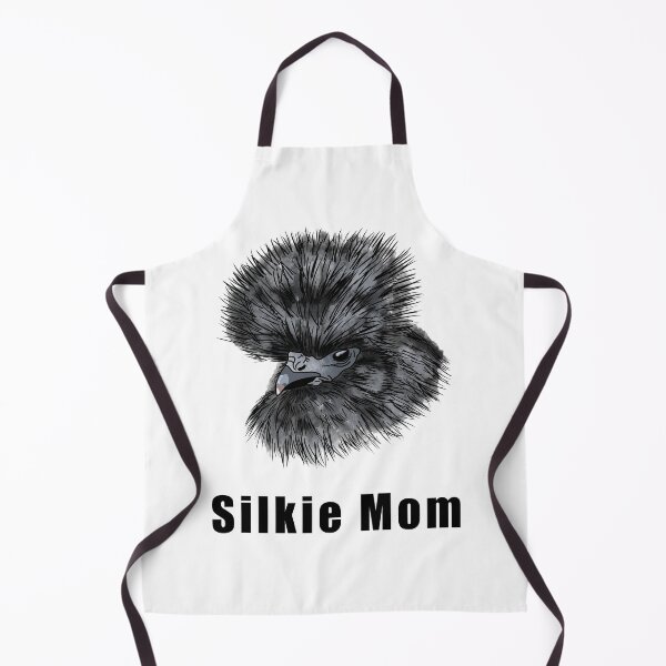 Item preview, Silkie Mom with Adorable Silkie Chicken and it's Fluffy Poof of Feathers designed and sold by PrettyLittlePic.