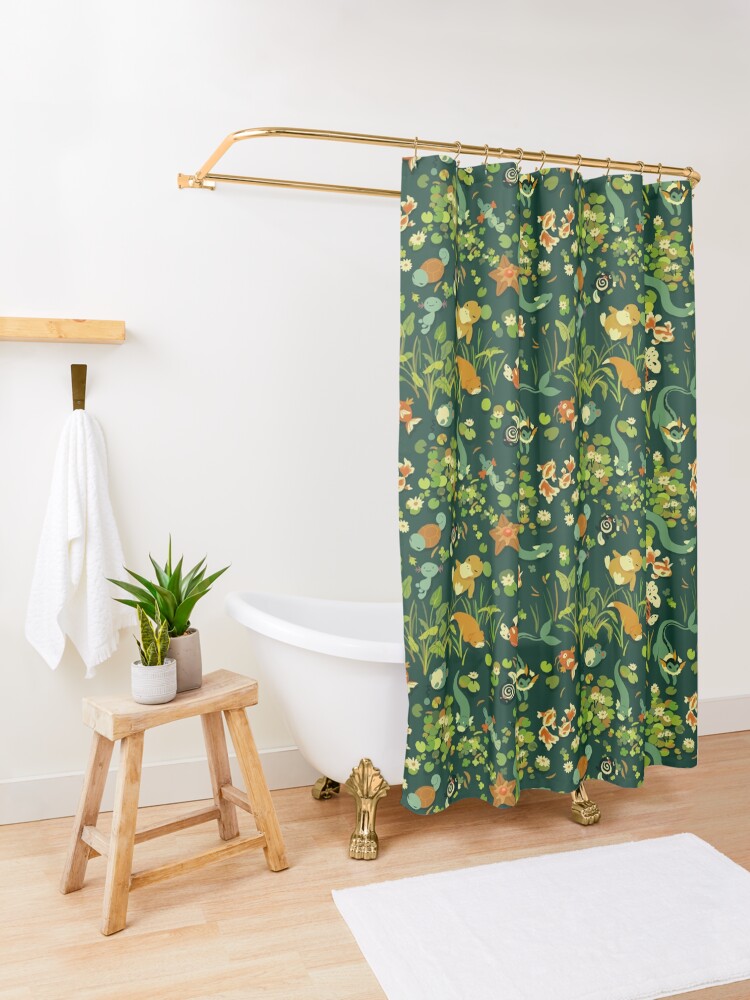 Alternate view of Whirlpool Shower Curtain