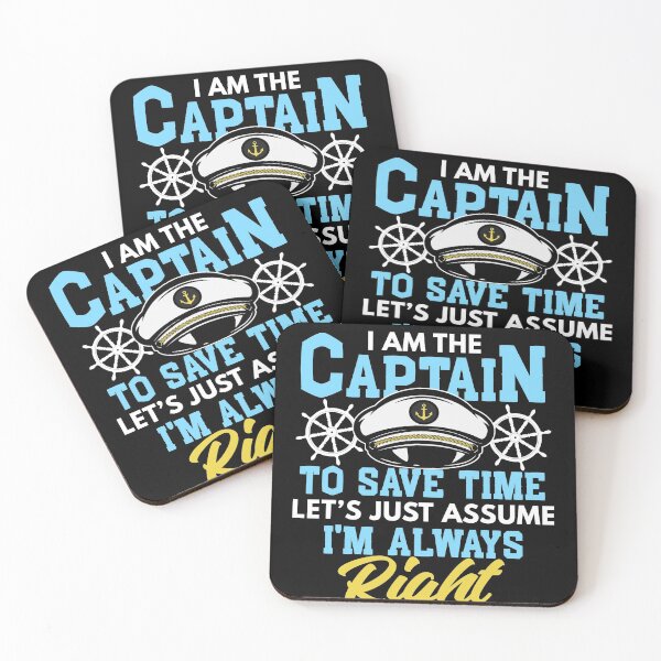 Item preview, I'm Captain I'm Always Right Funny Boating Gift designed and sold by Mesyo.