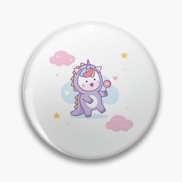 Item preview, Unicorn and Dinosaur designed and sold by ParadiseNara.