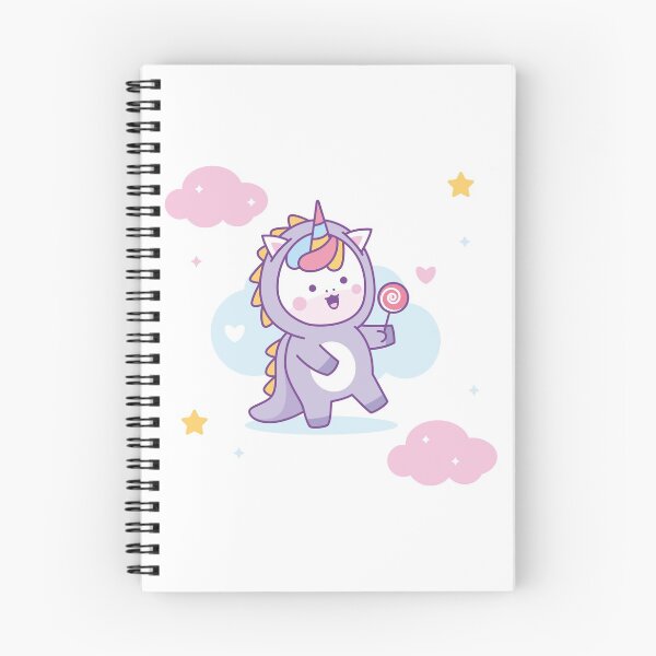 Item preview, Unicorn and Dinosaur designed and sold by ParadiseNara.