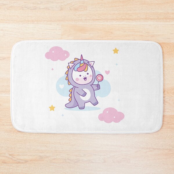 Item preview, Unicorn and Dinosaur designed and sold by ParadiseNara.