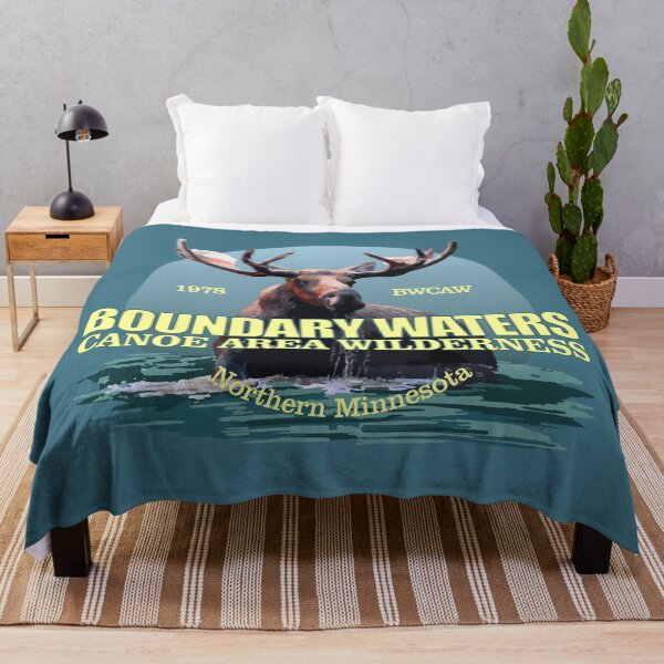 Item preview, Boundary Waters CAW (moose) designed and sold by curranmorgan.