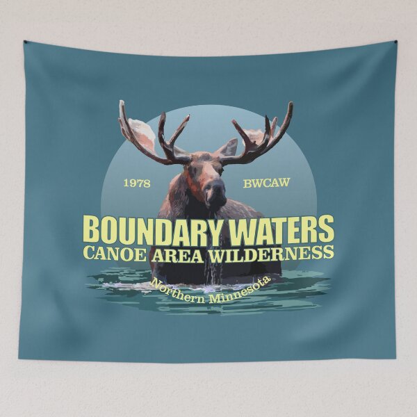 Item preview, Boundary Waters CAW (moose) designed and sold by curranmorgan.