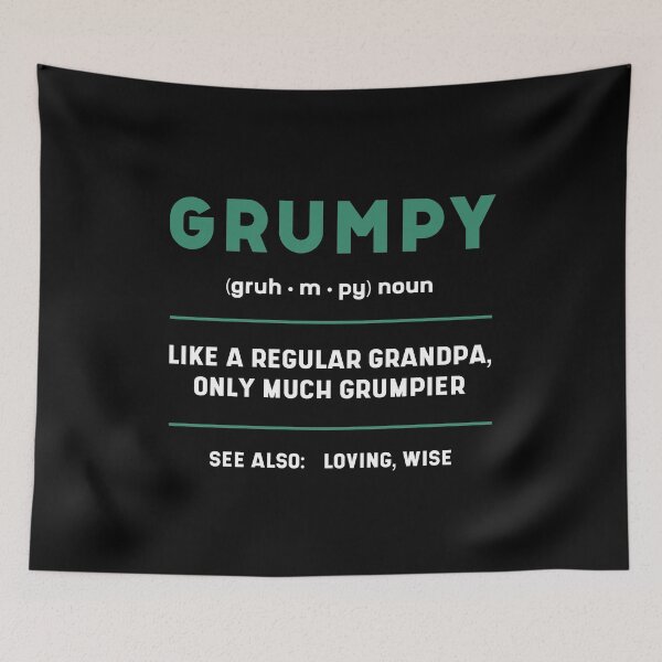 Item preview, Grumpy Like A Regular Grandpa - Fathers Day Gift designed and sold by DiogoCalheiros.