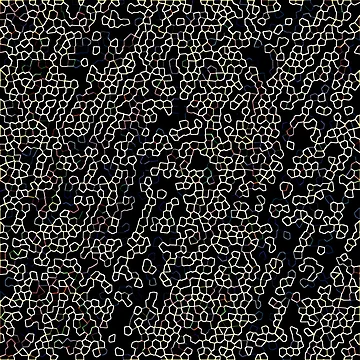 Artwork thumbnail, Neon Geometric Pattern Design by DFLC Prints