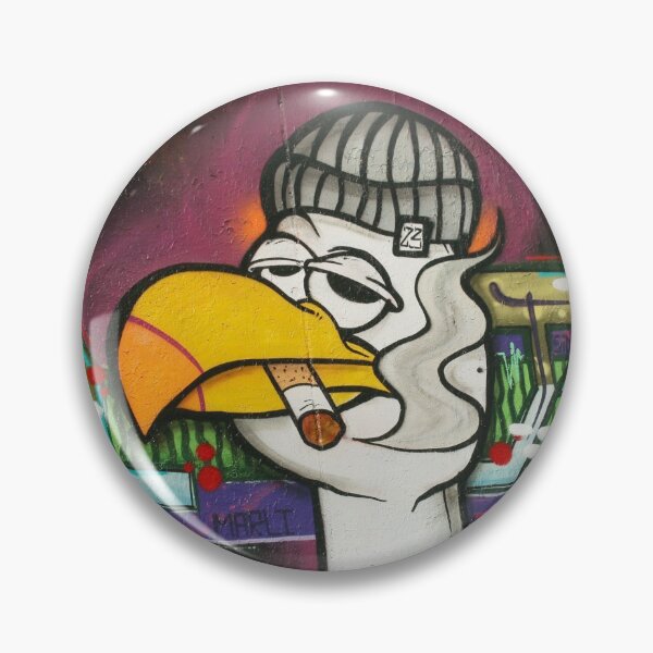 Item preview, Graffiti "bird with cigarette" designed and sold by NW-Photo-Art.