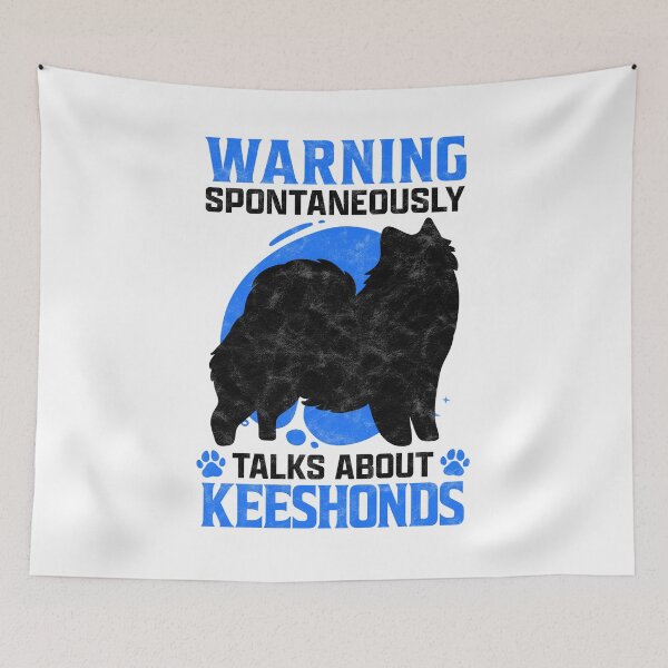 Item preview, Speaks spontaneously about Keeshond German Spitz humor designed and sold by madgrfx.