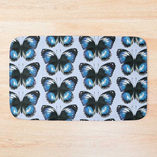 Item preview, Blue Diadem Butterfly Gouache Painting designed and sold by Danica Templeton.