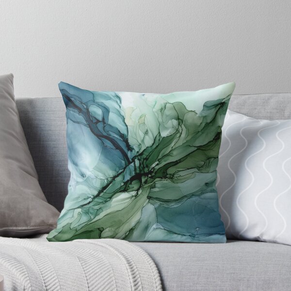 Item preview, Nature Landscape Inspired Abstract Flow Painting 1 designed and sold by Elizabeth  Karlson.