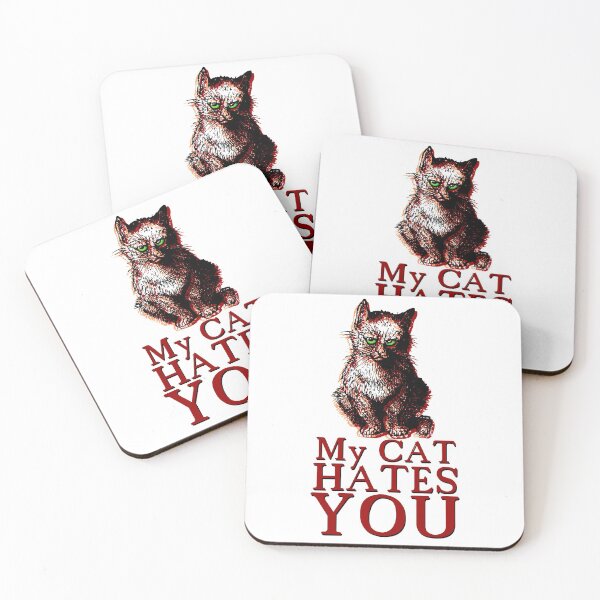 Item preview, My cat hates you designed and sold by sandpiperstudio.