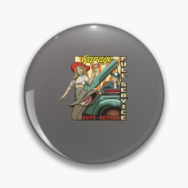 Item preview, Mechanic Garage Lovely Woman Auto Repair designed and sold by FalkDania.