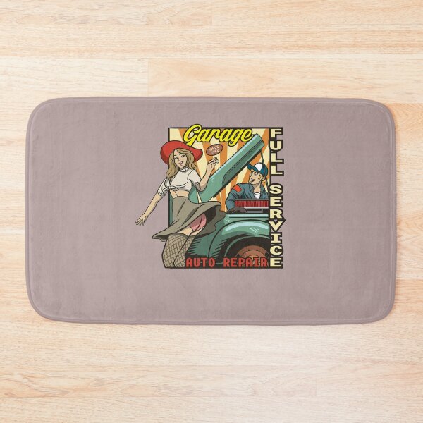 Item preview, Mechanic Garage Lovely Woman Auto Repair designed and sold by FalkDania.
