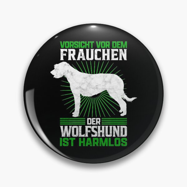 Artikelvorschau, Irischer Wolfshund Frauchen Windhund Besitzerin Spruch entworfen und verkauft von madgrfx.