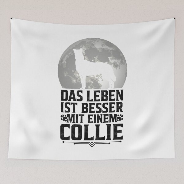 Item preview, Life is better with a Smooth collie saying designed and sold by madgrfx.