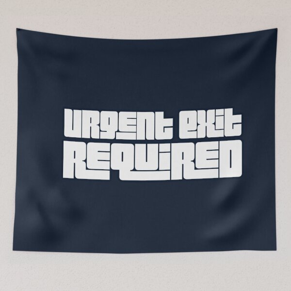Item preview, Line of Duty Urgent Exit Required designed and sold by suver.