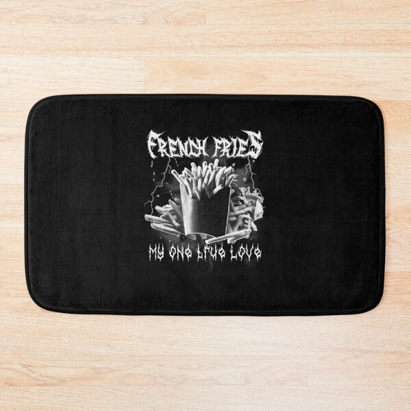 Item preview, French Fries: My One True Love Emo Nite Heavy Metal Band Tee Inspired Shirt designed and sold by nomadique.