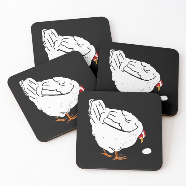 Item preview, Victorian Woodcut Chicken and Egg designed and sold by Pixelchicken.