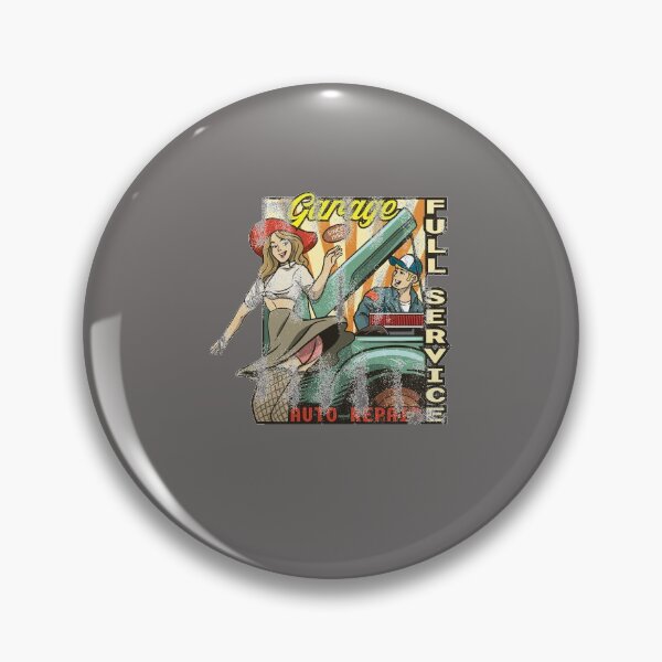 Item preview, Mechanic Garage Lovely Woman Auto Repair grunge designed and sold by FalkDania.