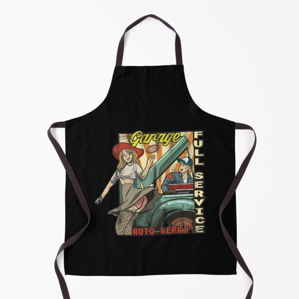 Item preview, Mechanic Garage Lovely Woman Auto Repair grunge designed and sold by FalkDania.