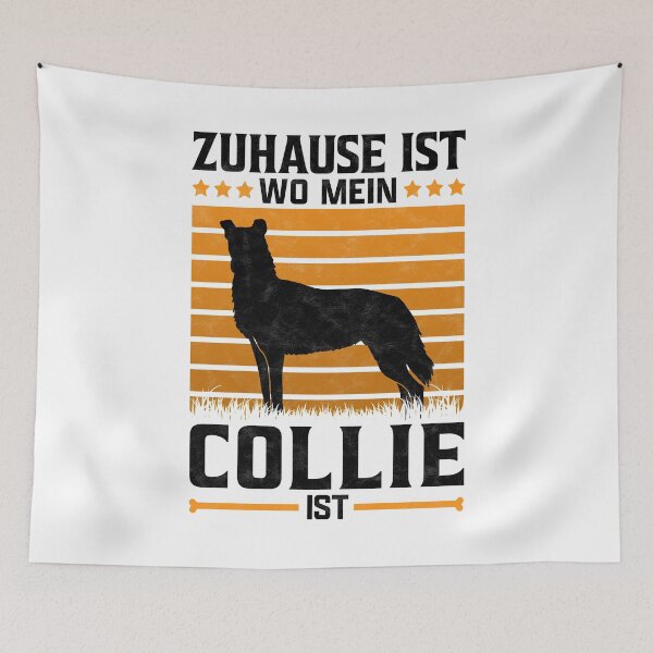 Item preview, Home is where my Smooth Collie is Collie saying designed and sold by madgrfx.