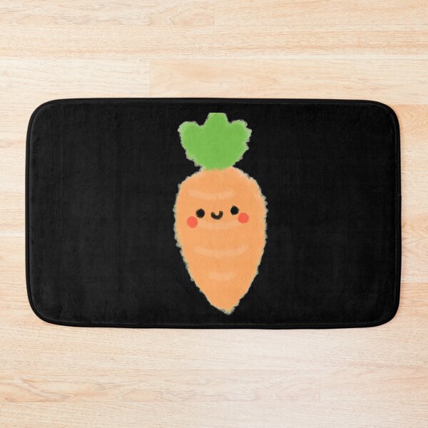 Item preview, Kawaii orange carrot smiling Doodle designed and sold by GLwithUs.