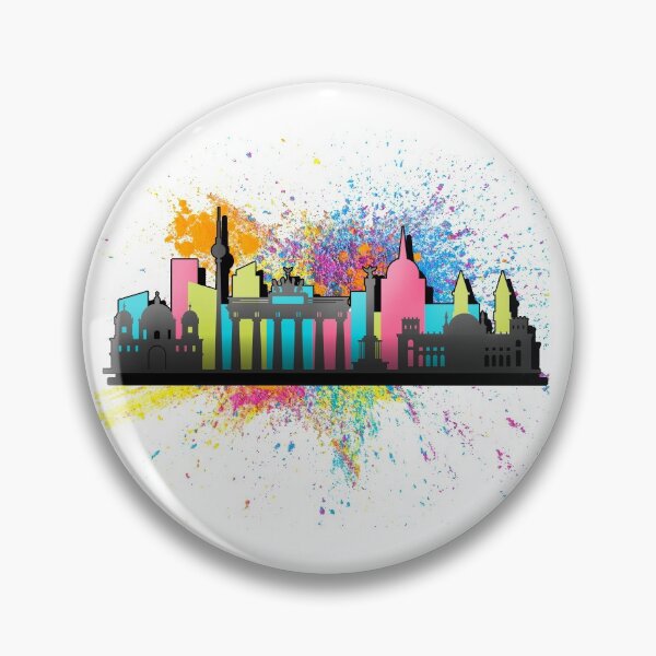 Item preview, Berlin Germany Germany skyline city city designed and sold by BullDesignsShop.