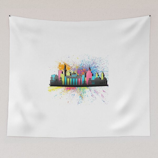 Item preview, Berlin Germany Germany skyline city city designed and sold by BullDesignsShop.