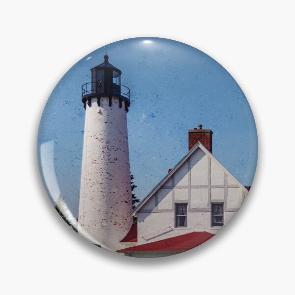 Item preview, Point Iroquois Lighthouse  designed and sold by Enzwell.