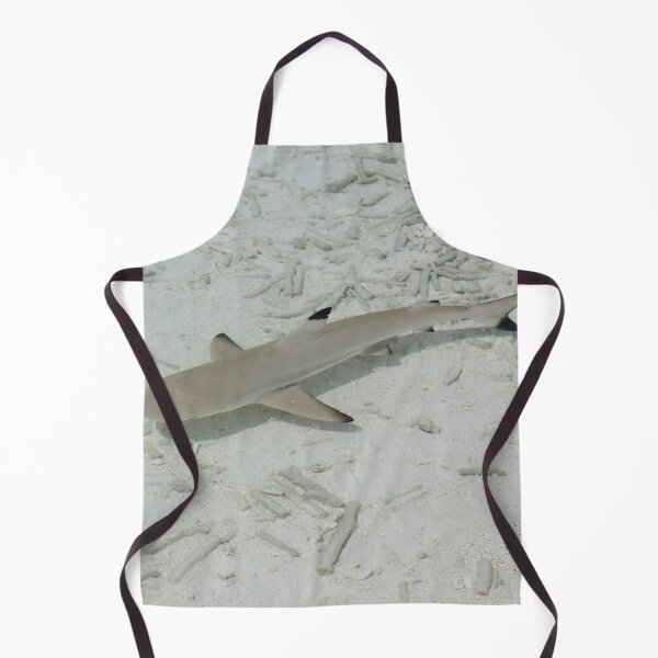 Item preview, shark near the beach designed and sold by BelleundBeau.