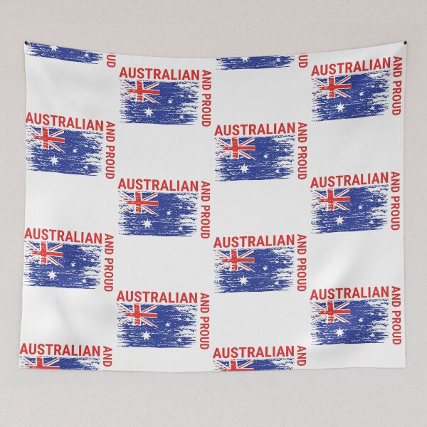 Item preview, Australian and Proud -Flag of Australia designed and sold by obedtheartist.