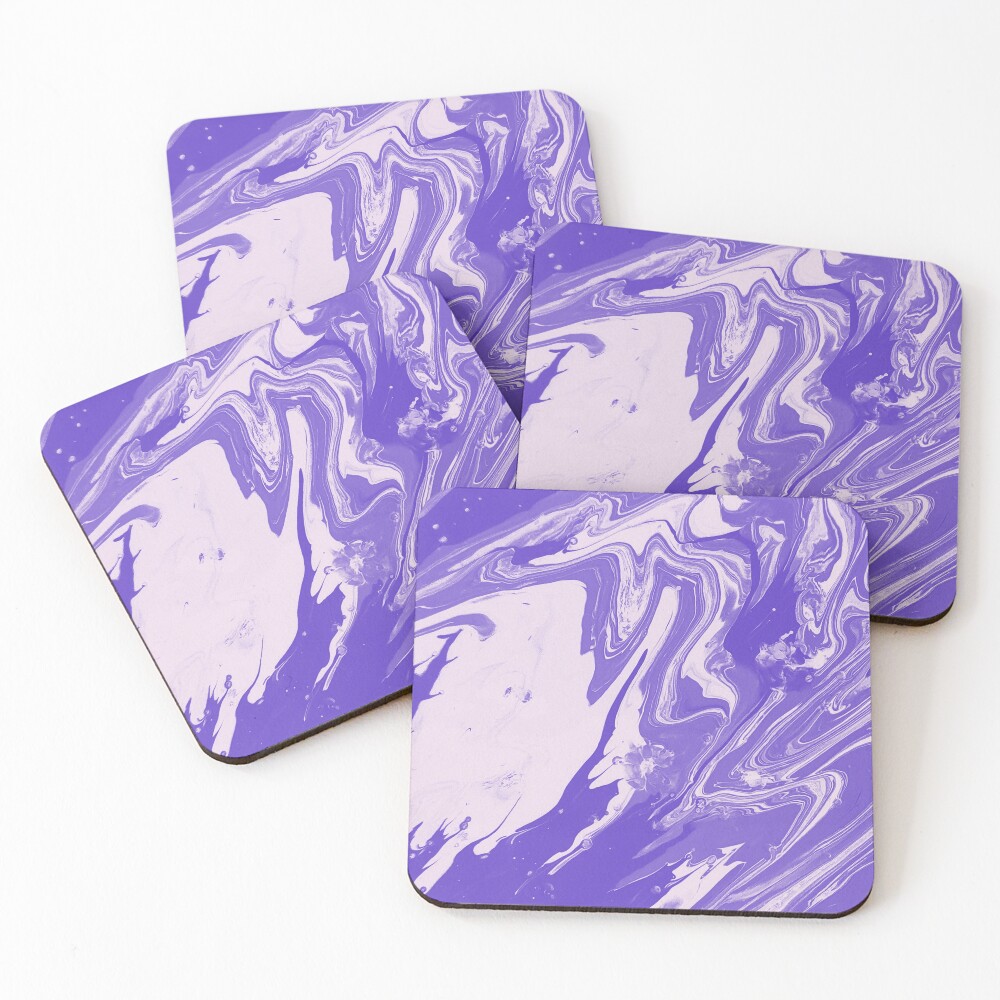 Aperçu de l'œuvre Dessous de verre (lot de 4) créée et vendue par Patternsonly.