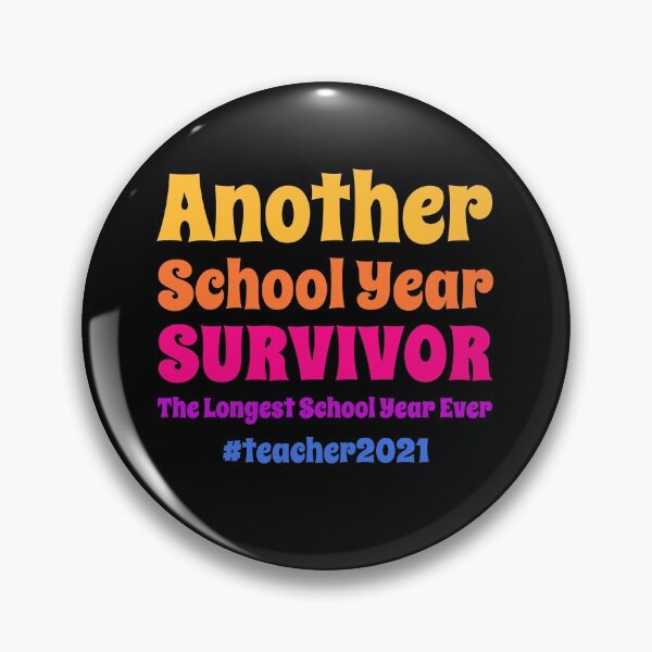Item preview, Another School Year Survivor Vintage Teacher 2021 designed and sold by TamGustam.