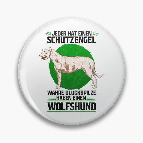 Artikelvorschau, Irischer Wolfshund mein Schutzengel Windhund Spruch entworfen und verkauft von madgrfx.