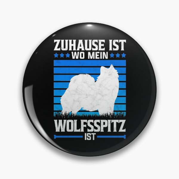 Item preview, Home is where my Keeshond is German Spitz saying designed and sold by madgrfx.