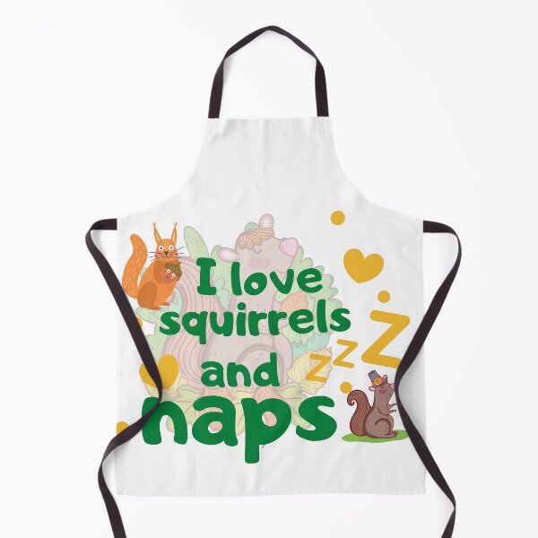 Item preview, I Love Squirrels And Naps -Funny Squirrel Lover Design- designed and sold by Red-ElYoubi.